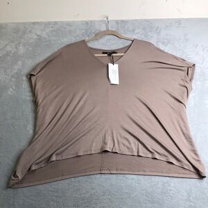 Yana K Tara Short Sleeve Cropped Top One Size Fits Most New